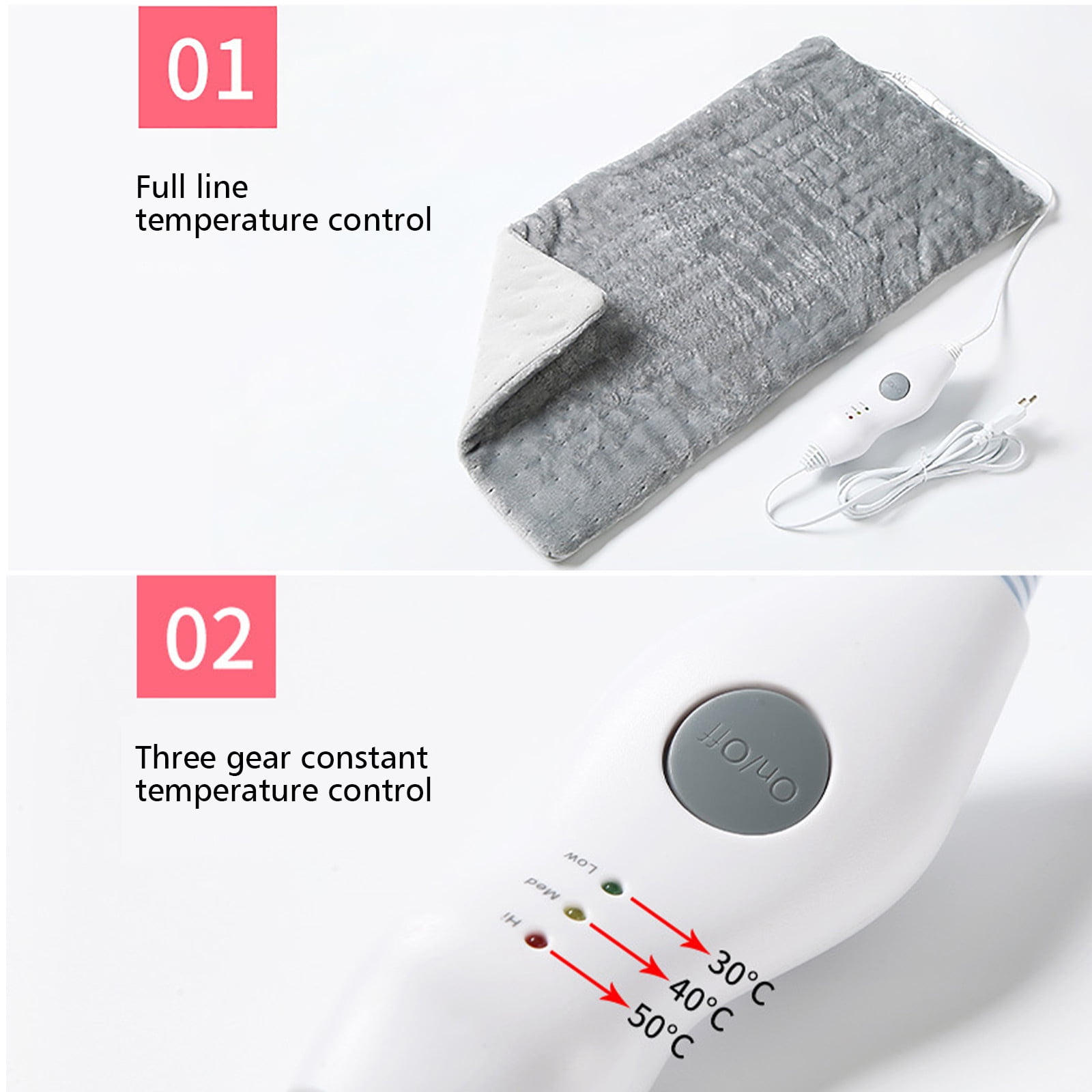Heating Pad Heated Blanket Electric Heating Neck and Shoulder Heating Pad Electric Heating Vest Heating Shawl Electric Blanket