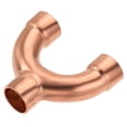 thumbnail image 3 of Unique Bargains Tee Y Type Copper Fitting Welding Joint 1/2 Inch ID for HVAC Air Conditioner Refrigeration, 3 of 5