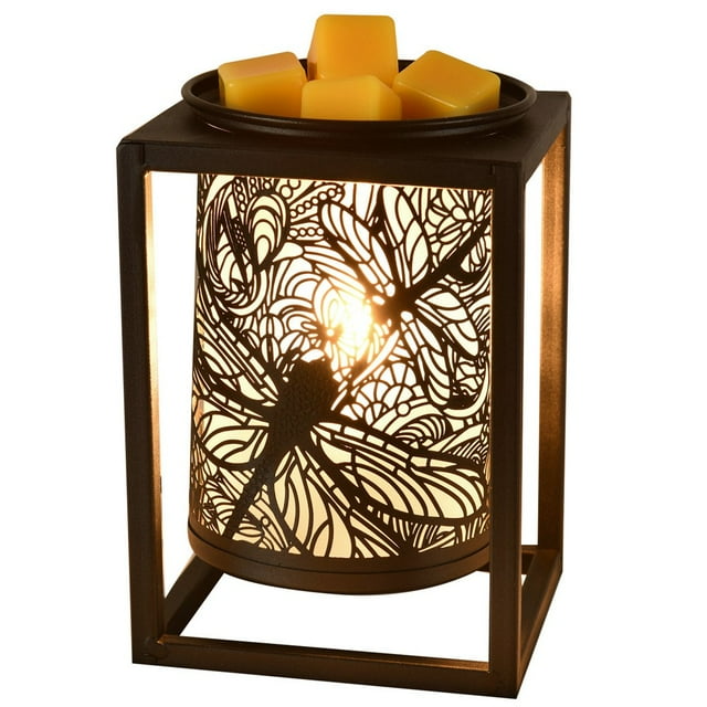 Scented Wax Melt Warmer Electric Dragonfly Candle Wax Warmer Burner