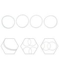 thumbnail image 3 of MYG Silicone Sealing Rings for Travel Mugs 4-Pack Replacement Gaskets Compatible with 16oz & 20oz Cups Leak-Proof Heat Insulation Transparent White Easy to Install and Remove, 3 of 10