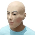 thumbnail image 3 of Halloween Masquerade Mask Props Bald Beauty Mask Playing Face Mask, 3 of 3