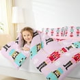 thumbnail image 4 of Castle Fairy Christmas Nutcracker 2pcs Bedding Comforter Set for Teens,Winter Snowflake Twin Comforter Sets,Festival Xmas Breathable Bedding Set,Breathable Home Decor, 4 of 8