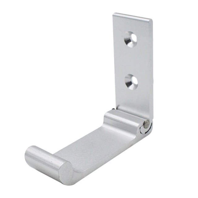 Sywqhk Gancho de pared plegable Gancho de montaje en pared de aluminio plegable invisible (Plata) Sywqhk Para estrenar