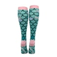 thumbnail image 3 of Secretly A Mermaid Funny Compression Socks for Women Unisex Size, 3 of 4