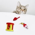thumbnail image 4 of Flmtop 24Pcs/Set Funny Cat Stick Creative Interactive Kitten Toy Pet Teaser Bell Balls, 4 of 8