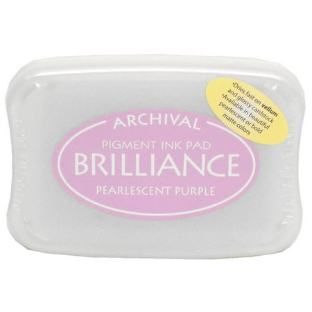 Brilliance Craft Ink Pad Large Pearl Purple