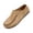 Khaki, variant on Stitched Suede Mule Slides, Slippers for Women Moccasin Style Slip On Indoor Outdoor Chinese House Slippers Mule Shoes Suede Moc Toe Backless Thick Non Slip Sole Platform, Khaki 5.5