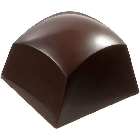 Chocolate World CW1753 Polycarbonate Chocolate Mold with 24 Ruth-Hinks-Square Cavities, Each 27mm x 27mm x 19mm High