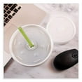 thumbnail image 3 of Dart® Lids For Foam Cups And Containers, Fits 32 Oz, 44 Oz, 60 Oz Cups, Translucent, 1,000/carton, 3 of 4