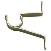 Levolor 14121 Cafe Rod Bracket, 7/16", Brass