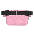 thumbnail image 3 of Balery Breast Cancer Awareness Mochila Cinturón para Mujeres y Hombres, Bolsa de Cintura Impermeable de Doble Capa con Correa, 3 of 9