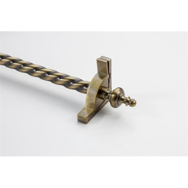 Stair Rods Set Zoroufy 01634-03696 72 in. Dynasty Roped Tubular Stair Rod Set with ...