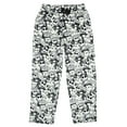 thumbnail image 3 of The Nightmare Before Christmas AOP Jack Skellington Holiday Plush Fleece Men's Pajama Pants with Adjustable Waistband, 3 of 7