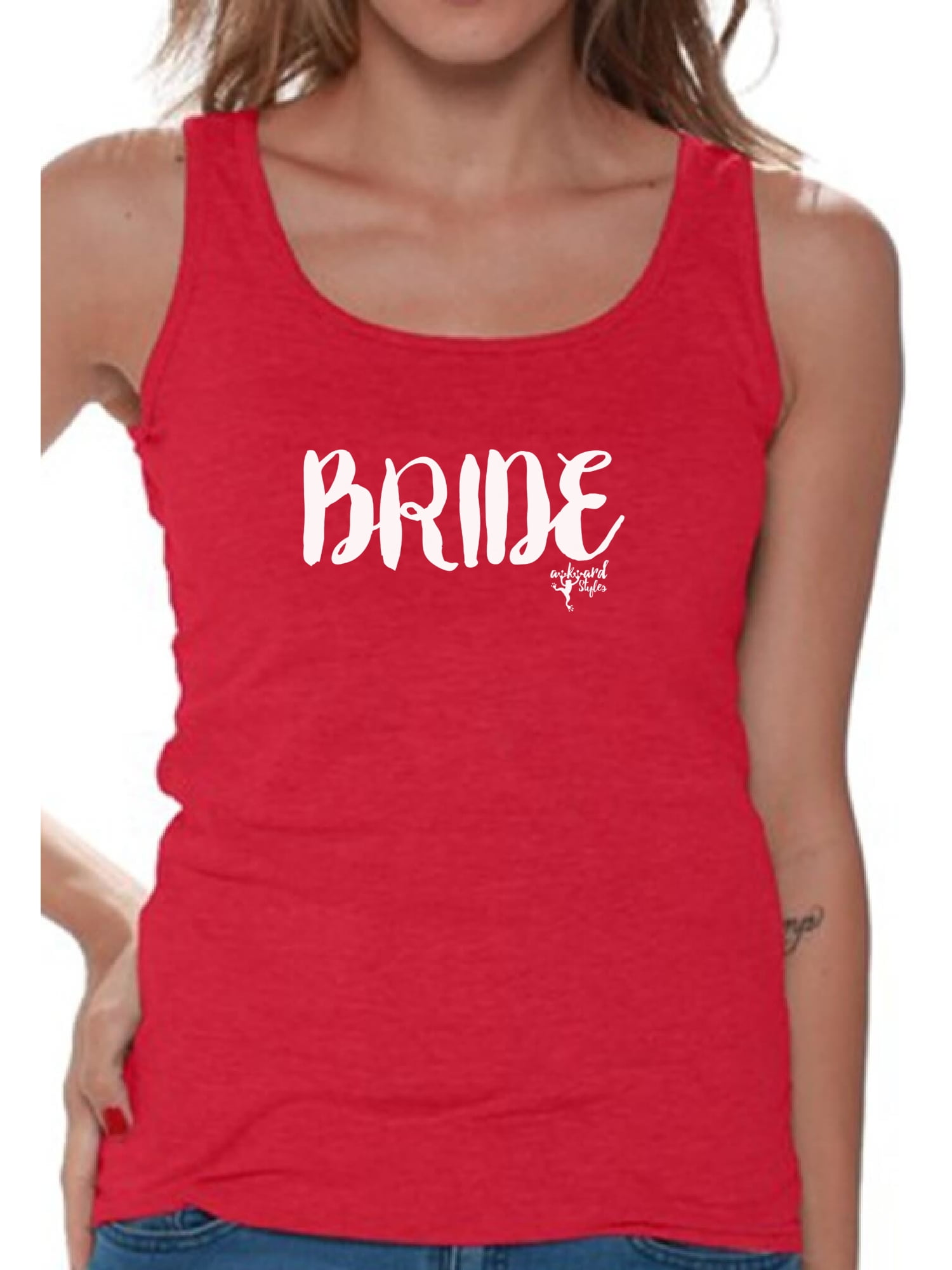 wedding party tank tops