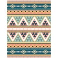 thumbnail image 3 of Grey, Jace 19x24 Black Modern Framed Museum Art Print Titled - Cotton Candy Aztec, 3 of 5