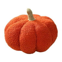 Pompotops Halloween Decorations Pumpkins Plush Toys Pumpkins Throw Pillows, Fall Decorative Pumpkins Shaped Pillows Cute Shaped Cushion