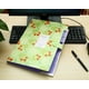 thumbnail image 2 of Carpeta de archivos expansible con estampado floral con 6 bolsillos Organizador de archivos de documentos de acordeón A4 Chaquetas de archivo de tamaño carta (Verde) Sincero Hogar, 2 of 6