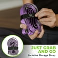 thumbnail image 6 of Gradient Fitness Stretching Strap, Physical Therapy, 12 Multi-Loop 1"Wx8'L, Neoprene Handles, Purple, 6 of 7