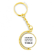 thumbnail image 1 of Soy extrovertida chica Anillo de oro de metal llavero llavero, 1 of 3
