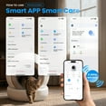 thumbnail image 3 of Furmax Automatic Self Cleaning Cat Litter Box with App Control Support WiFi, Intelligent Radar Smart Auto Litter Box with Liner and Plastic Pad, 3 of 8