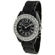 Brinley Co. Women's Rhinestone Link Watch