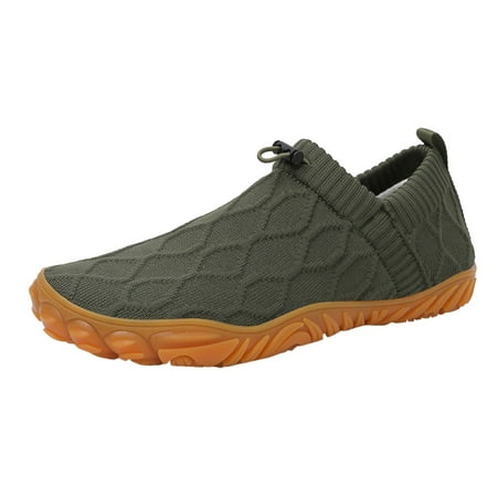 

GHSOHS Mens Shoes Casual Sneakers for Men Fly Woven Mesh High Top Sneakers Men s Fashion Sneakers FashionA Slip on Outdoor Non Slip Thin Sole Flying Woven Lazy Shoes Sports Running Shoes Size 45