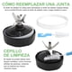 thumbnail image 4 of 8 Piezas de Repuesto para Licuadora Ninja, Aspas Licuadora para Ninja de 7 Aletas, 2 Vaso Original 24 Onzas Con Tapa, Vaso para Licuadora Ninja para Ninja Auto IQ BL2012 BN801 y m&aacute;s, 4 of 7
