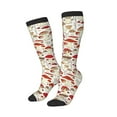 thumbnail image 2 of Balery Cartoon Mushrooms Fun Novelty Socks Men'S Women'S Crew Socks Funny Crazy Novelty Socks Quirky And Cool Socks, 2 of 9