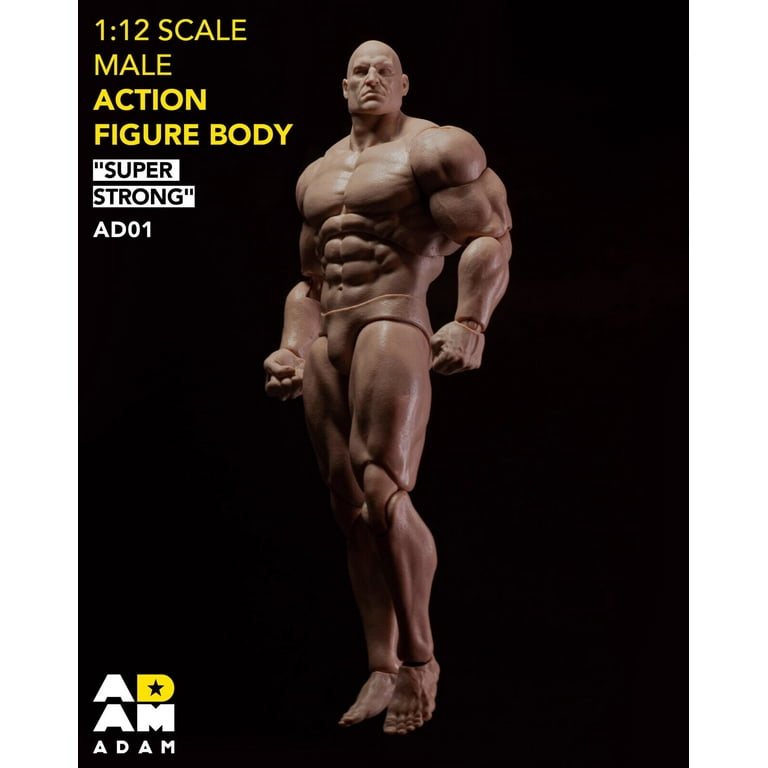 MUFF TOYS ADAM AD01 1/12 Strong Muscle Joint Body Toys 6