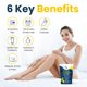 thumbnail image 2 of Foot Soak FOOT CURE Citrus Detox con sal de Epsom, 480 ml (paquete de 2), 2 of 8