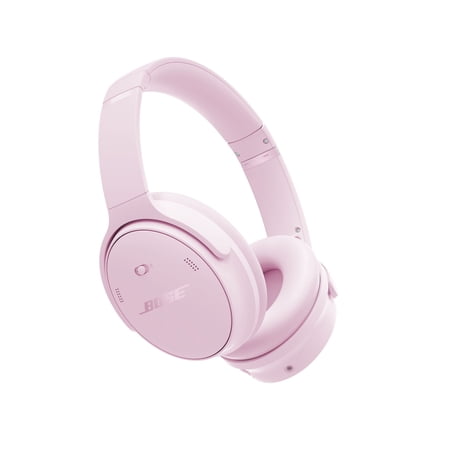 Bose QuietComfort Headphones, Bluetooth Over Ear Noise Cancelling Headphones, Petal Pink