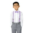thumbnail image 4 of Spring Notion Boys' Suspenders and Solid Color Bowtie Set, 4 of 6