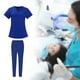 thumbnail image 4 of Enfermería Scrub Set Top Pantalones Transpirable Trabajo Uniforme para Enfermera Yoga Jogger, 4 of 5