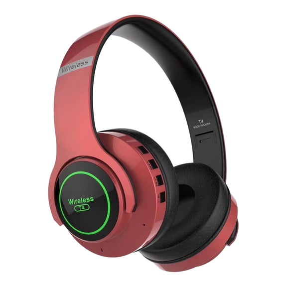 Kyusrd Bluetooth Earphones Over-ear Foldable Computer Wireless Headphones Noise Cancellation HIFI Stereo Gaming Headset