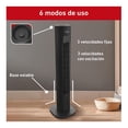 thumbnail image 3 of Ventilador de Torre 3 Vel 90 cm Negro Tefal T-fal VE5300X0, 3 of 5