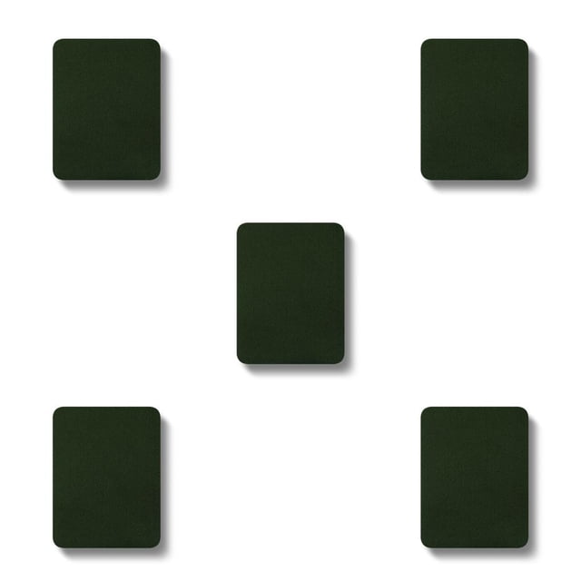 Inteprter Hierro en parches Rodilla Codo Adorno Suministros para el hogar para ropa Verde militar Type2 NO2
