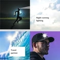thumbnail image 3 of Qarigey Sport Hat Fashion Bright Baseball Caps Black Lights Jogging Luminous Hats Headwear Outdoor Breathable Reading Unisex Sombreros Qarigey AP006049-00, 3 of 6