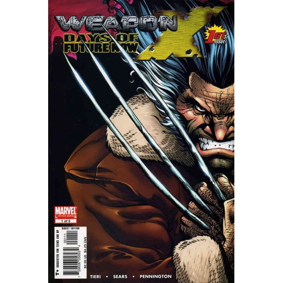 Weapon X: Days of Future Now #1 VF ; Marvel Comic Book