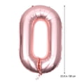 thumbnail image 4 of KAKOWELY Globos gigantes de aluminio de 40 pulgadas con el número 90 para fiestas, festivales, cumpleaños, aniversarios, suministros para fiestas, accesorios fotográficos, 4 of 4