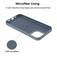 thumbnail image 6 of Ebizware for iPhone 15 Case, Liquid Silicone Phone Case Cover for Apple iphone 15, Anti-Scratch Soft Microfiber Lining Shockproof Protective Slim Phone Cover 6.1" (Gray), 6 of 8