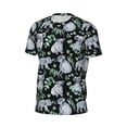 thumbnail image 6 of Wukai Cartoon Koala Bear Print Men's Short-Sleeved Mesh T-Shirt,Quick-Dry Short Sleeve Workout T-Shirt-5X-Large, 6 of 8