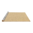 thumbnail image 2 of Ahgly Company Machine Washable Indoor Square Solid Brown Modern Area Rugs, 4' Square, 2 of 4