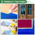 thumbnail image 3 of Unique Bargains Painters Tape Easy Removal 5500x1.9x0.01cm / 60.15 Yards x 0.75 Inches x 140um Masking Master Tape Green, 3 of 6