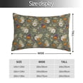 thumbnail image 2 of Salouo Halloween Mummy Gnome Pattern Pillow Cases,1PC Pillow Covers with Envelope Closure Decorative Pillow Case for Bed Couch,Pillows Not Included-20"x30", 2 of 6
