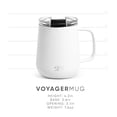 thumbnail image 5 of Taza de café de viaje Simple Modern Voyager 350 ml, color blanco invernal, 5 of 5