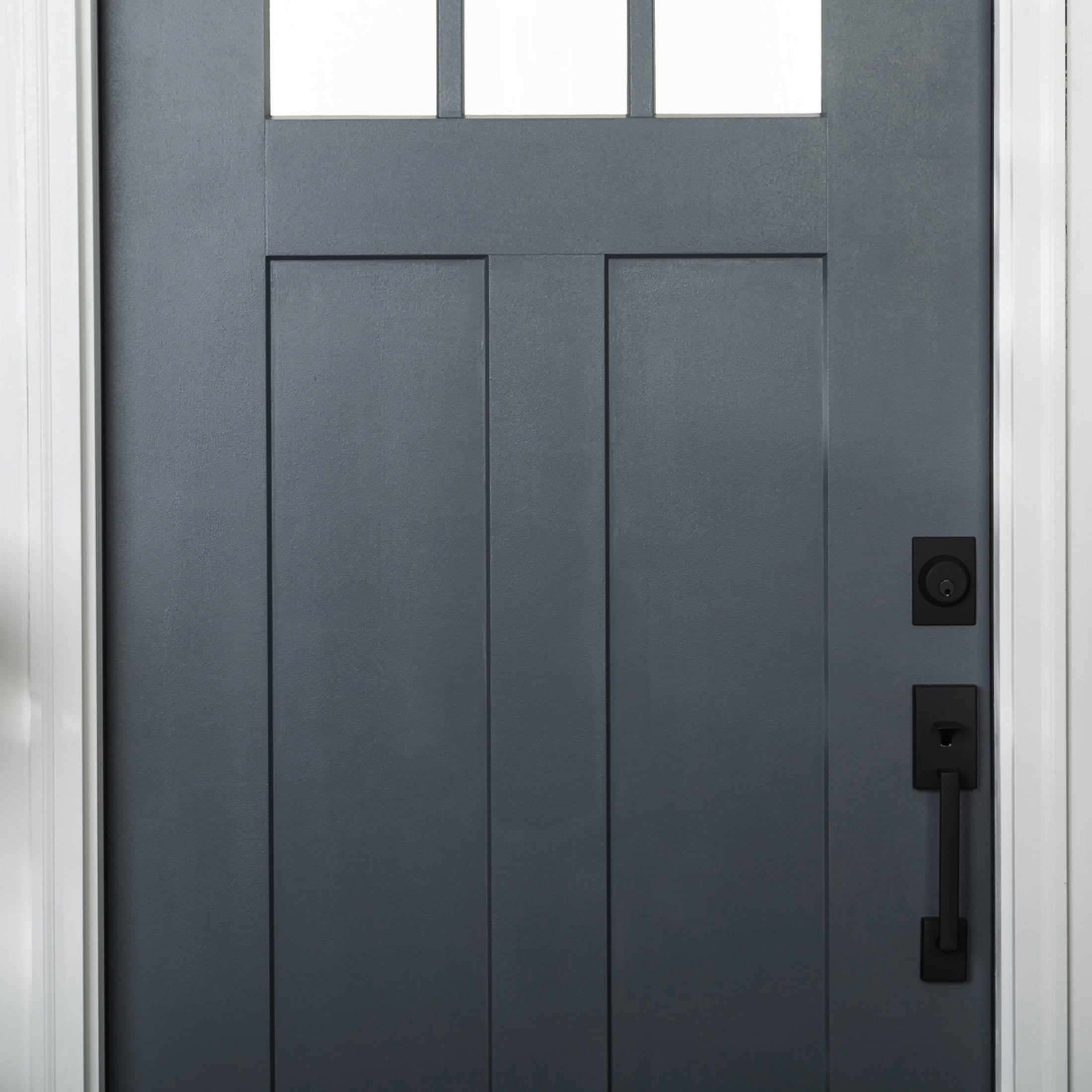 Alpine Gray, Rust-Oleum Door and Trim Paint Satin-369387, Quart