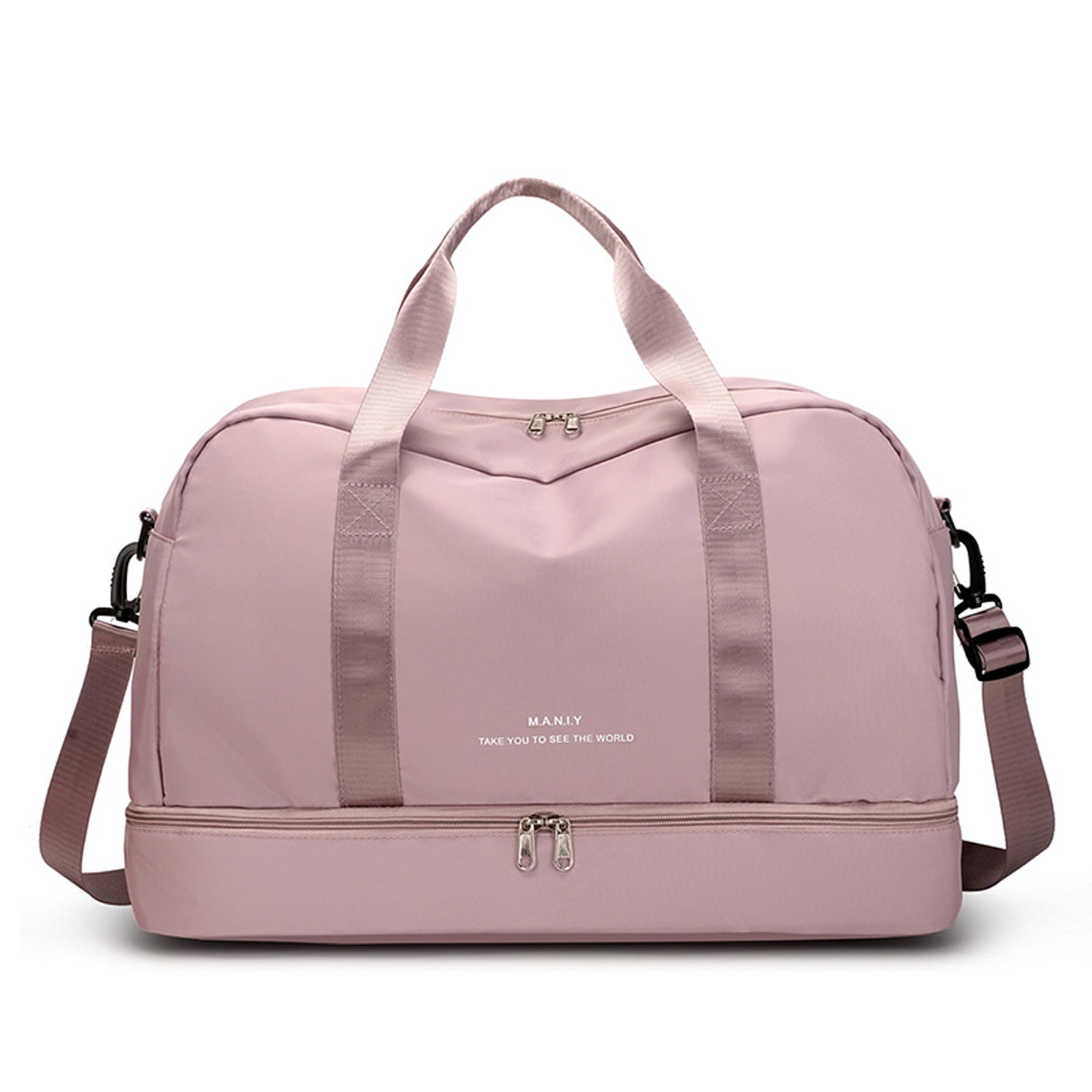 Weekender Bags Large Travel Tote Bags for Women Men(Light Pink ...