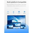 thumbnail image 3 of Wireless HDMI Adapter - Google - 4K - Voice Control - Android/iOS Compatible - White, 3 of 4