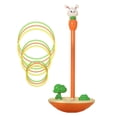 thumbnail image 1 of Juego de lanzamiento de anillos de animales, juegos al aire libre para niños, recuerdos de fiesta, juego de lanzamiento, juego de lanzamiento para actualización de conejo perfecl juego de lanzamiento de anillos al aire libre, 1 of 8