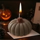 thumbnail image 1 of Vela perfumada de calabaza de Halloween, hecha a mano, vela de calabaza simulada, aromaterapia ambiental elegante, 1 of 5
